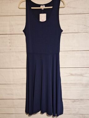 NWT LuLaRoe Navy Nicki Dress